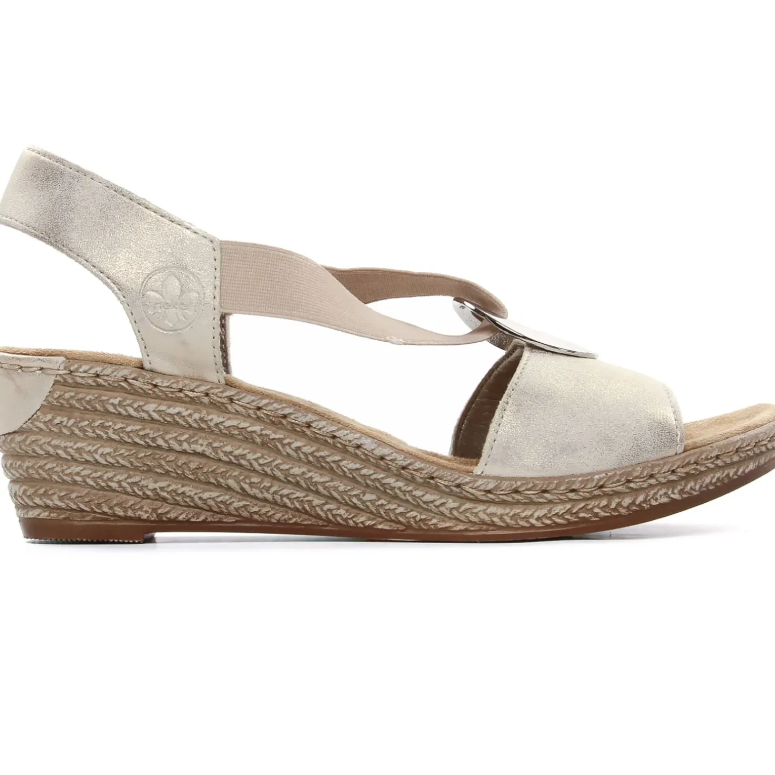 Nu-Pieds Trotteurs Rieker 624H6-60 Muschel