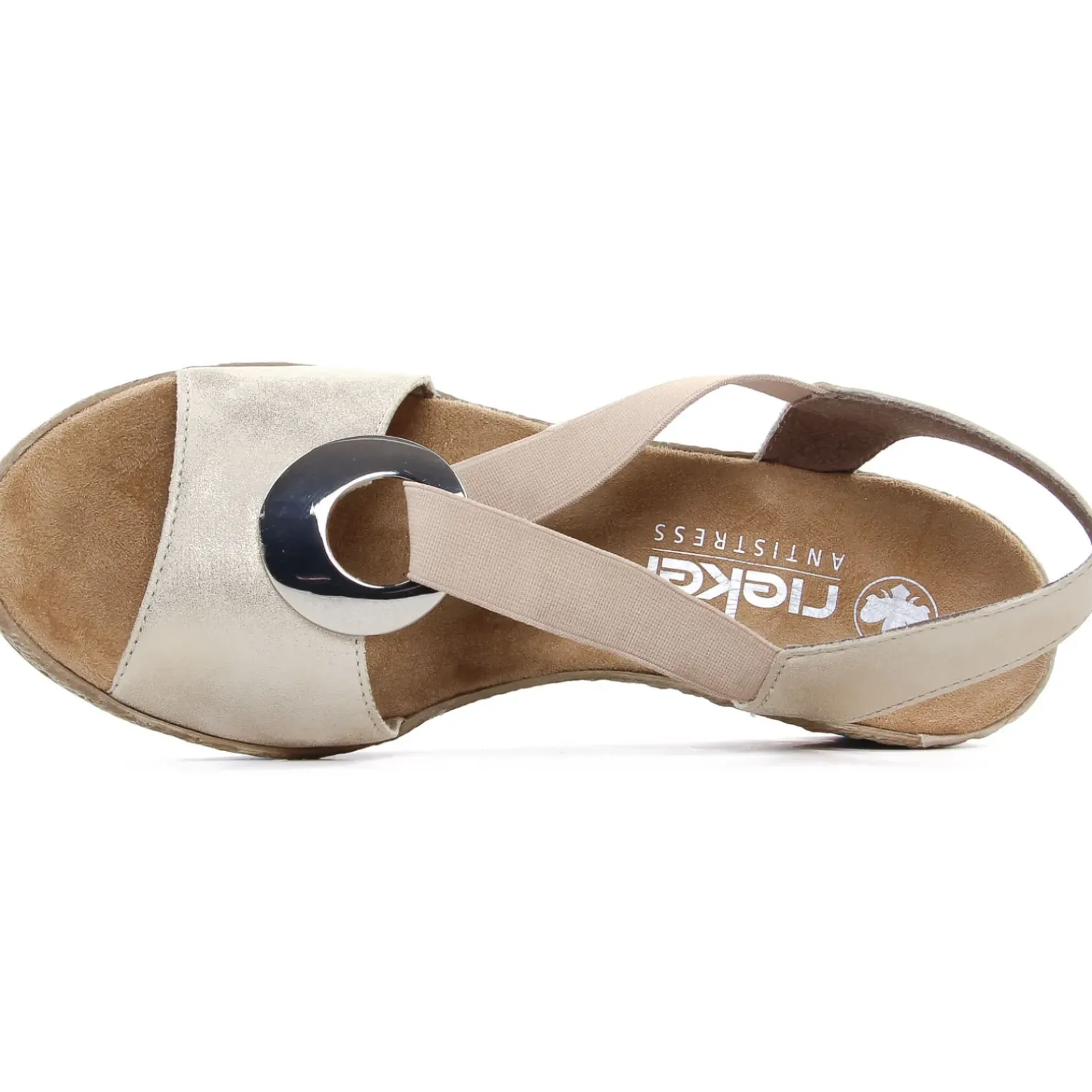 Nu-Pieds Trotteurs Rieker 624H6-60 Muschel
