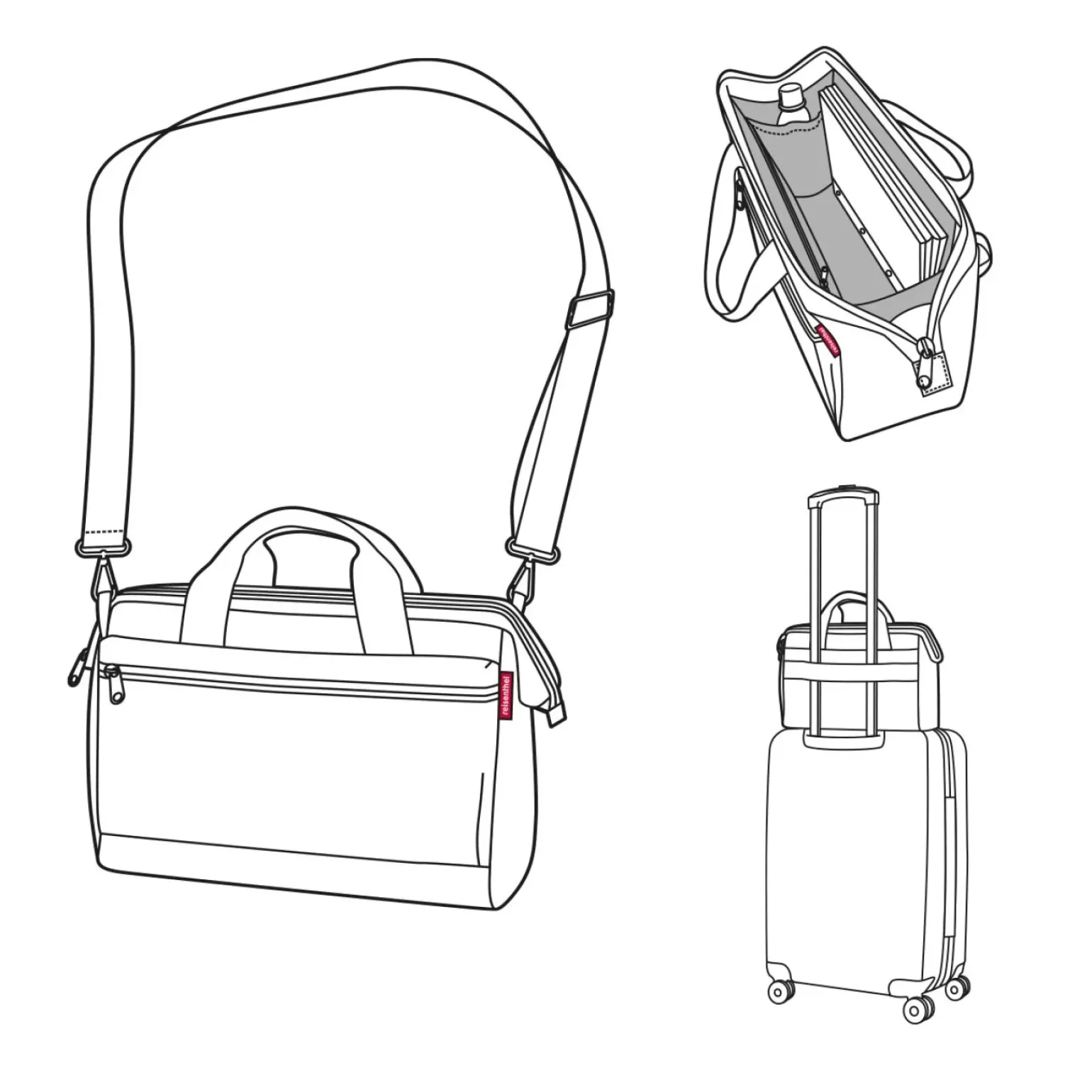 Sac De Voyage Reisenthel Allrounder S Pocket Silver