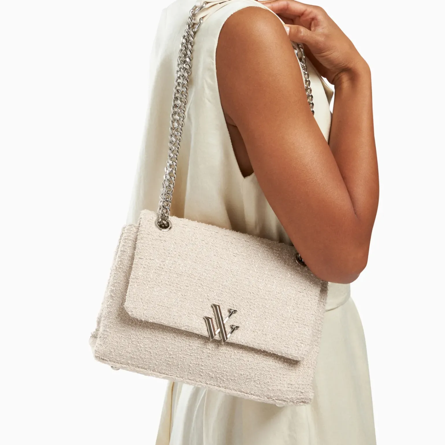 Sac À Main Vanessa Wu Naomi Beige