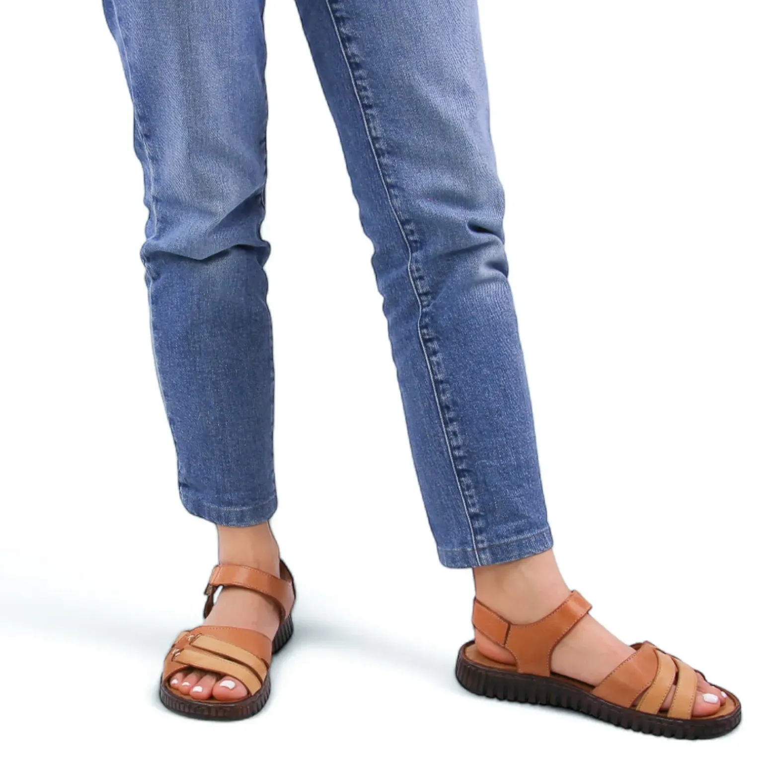 Sandales Altex Huguette Tan Brun