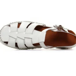 Sandales Coco Et Abricot Magescq Blanc