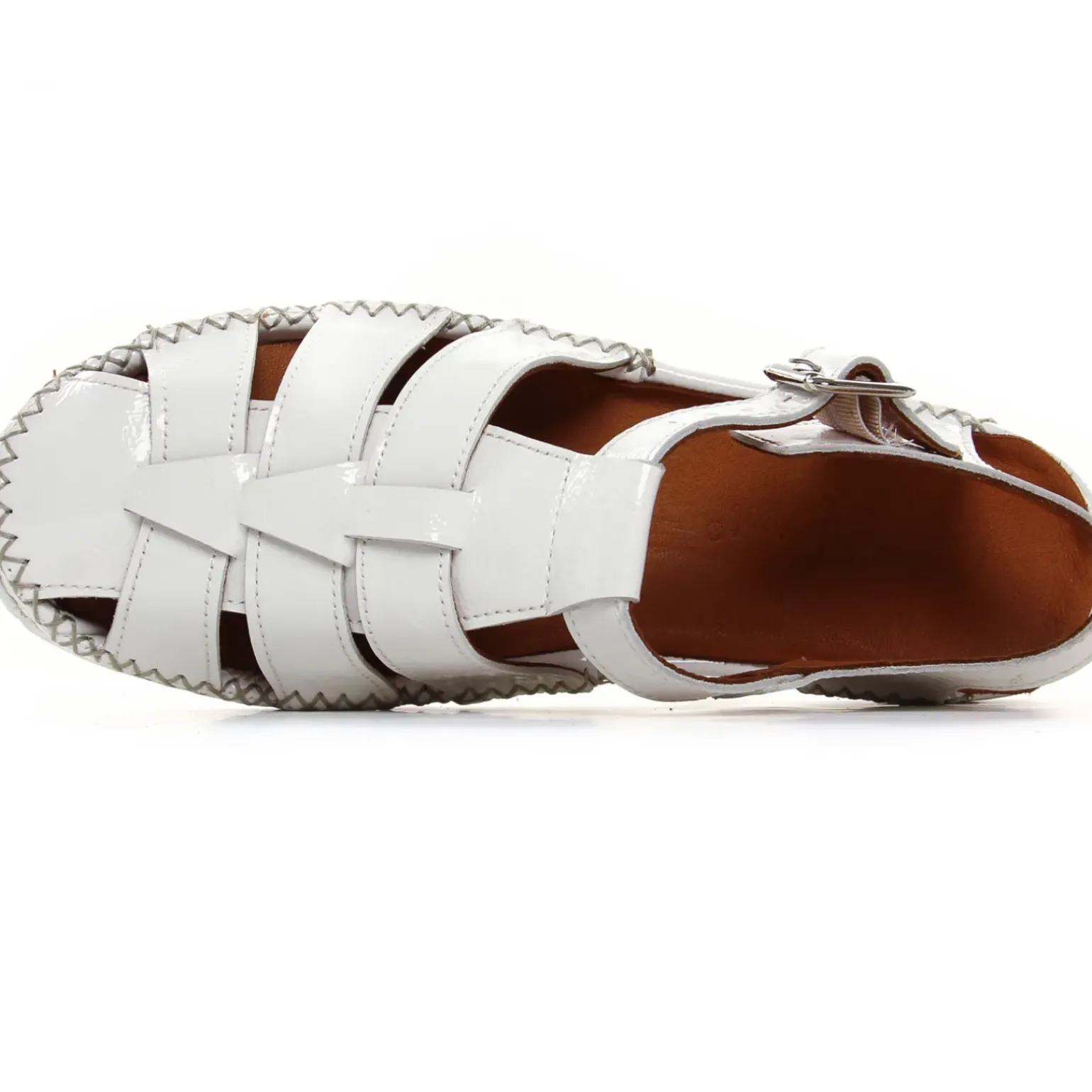 Sandales Coco Et Abricot Magescq Blanc