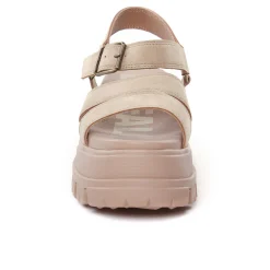 Sandales Compensées Buffalo 1602190 Beige