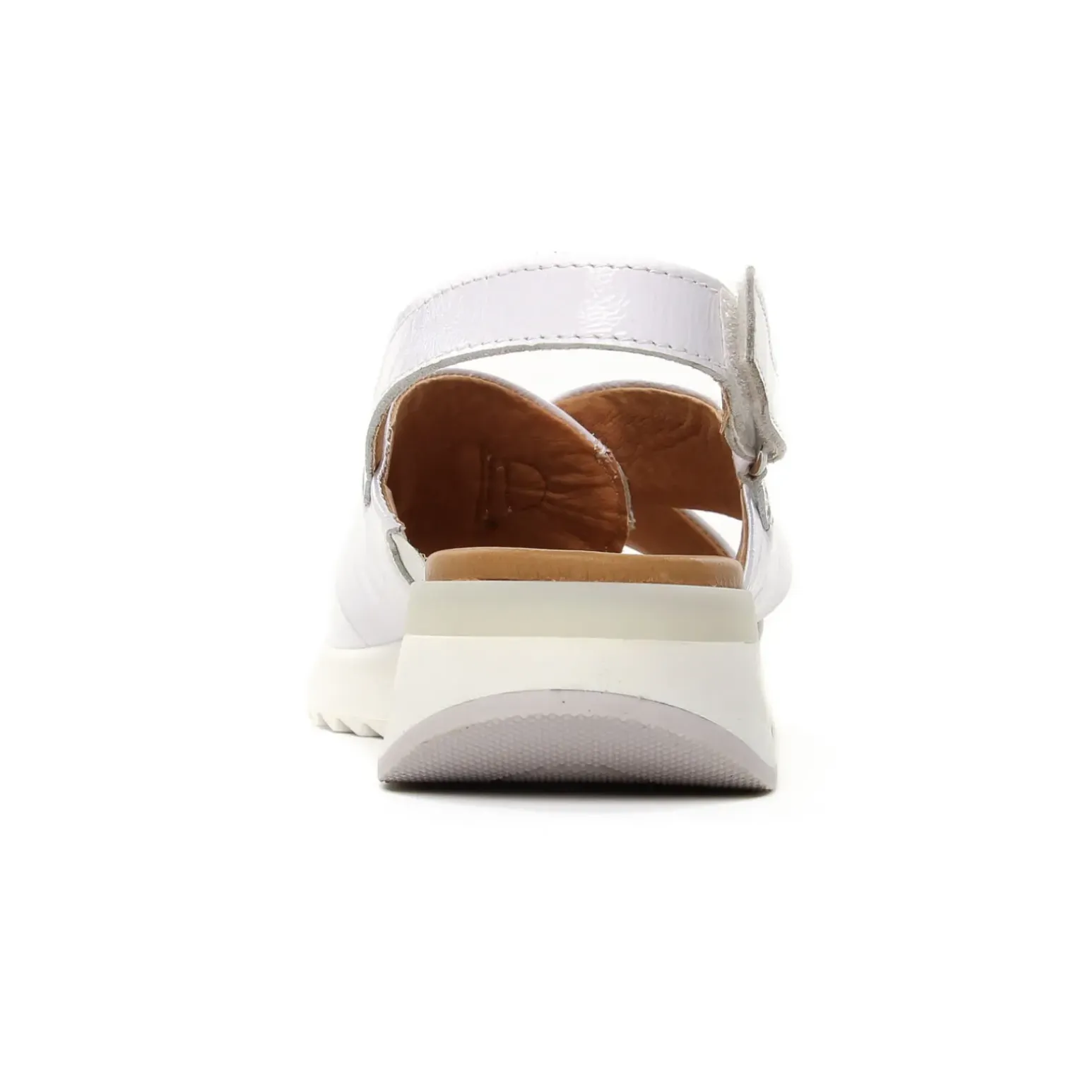 Sandales Compensées Caprice 28702 White Naplak
