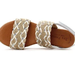 Sandales Compensées Eva Frutos 7557 Blanc
