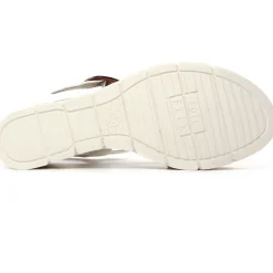 Sandales Compensées Jana 28370 White