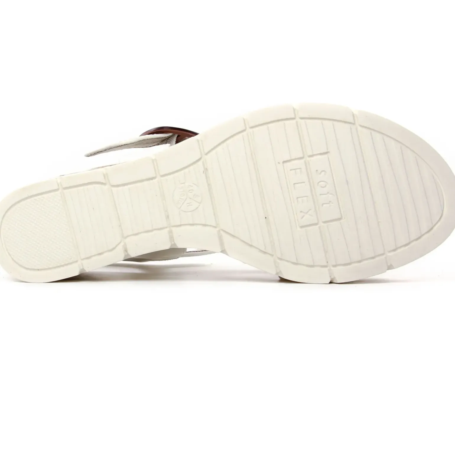 Sandales Compensées Jana 28370 White