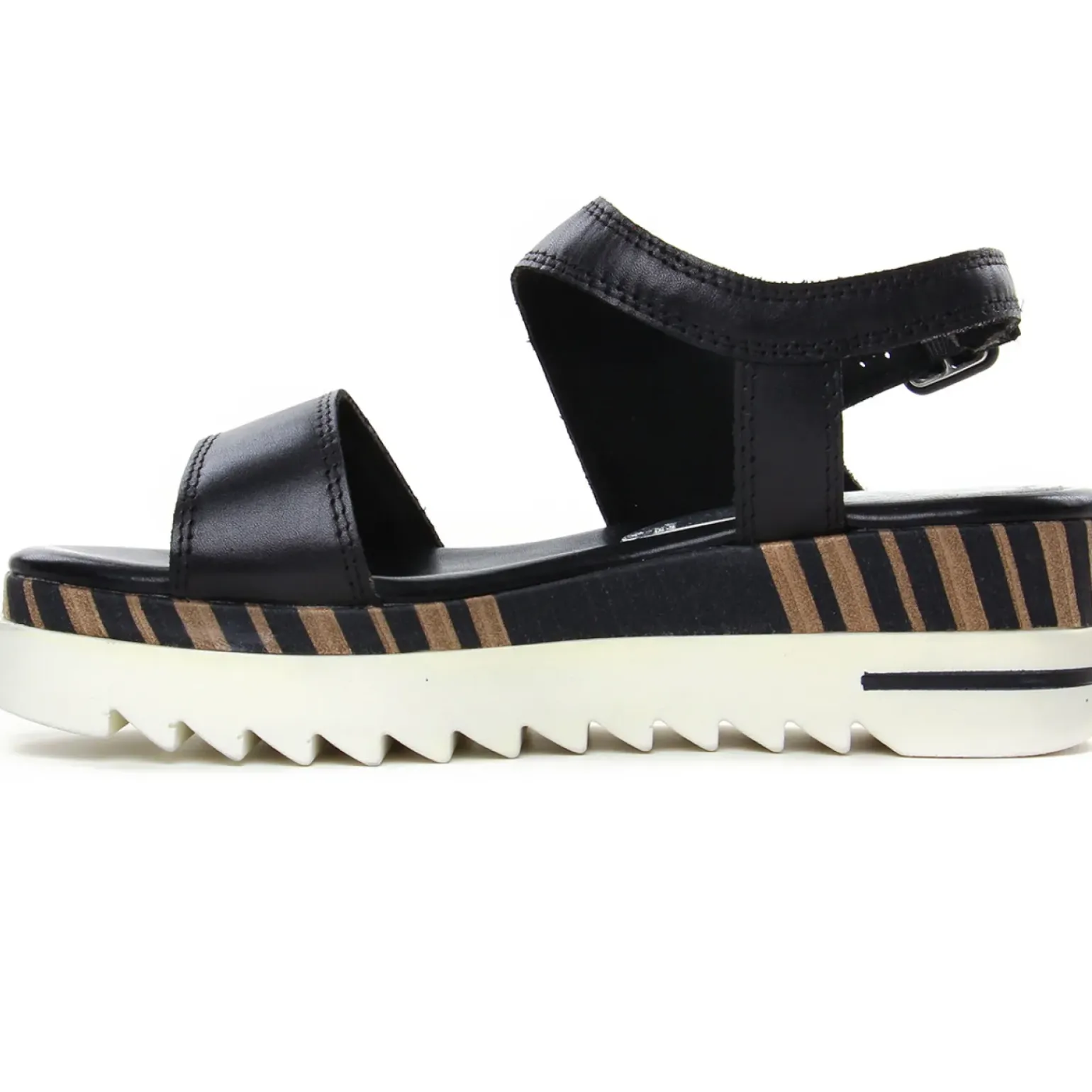 Sandales Compensées Marco Tozzi 28730 Black Antic