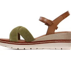 Sandales Compensées Marco Tozzi 28722 Fern Green Comb