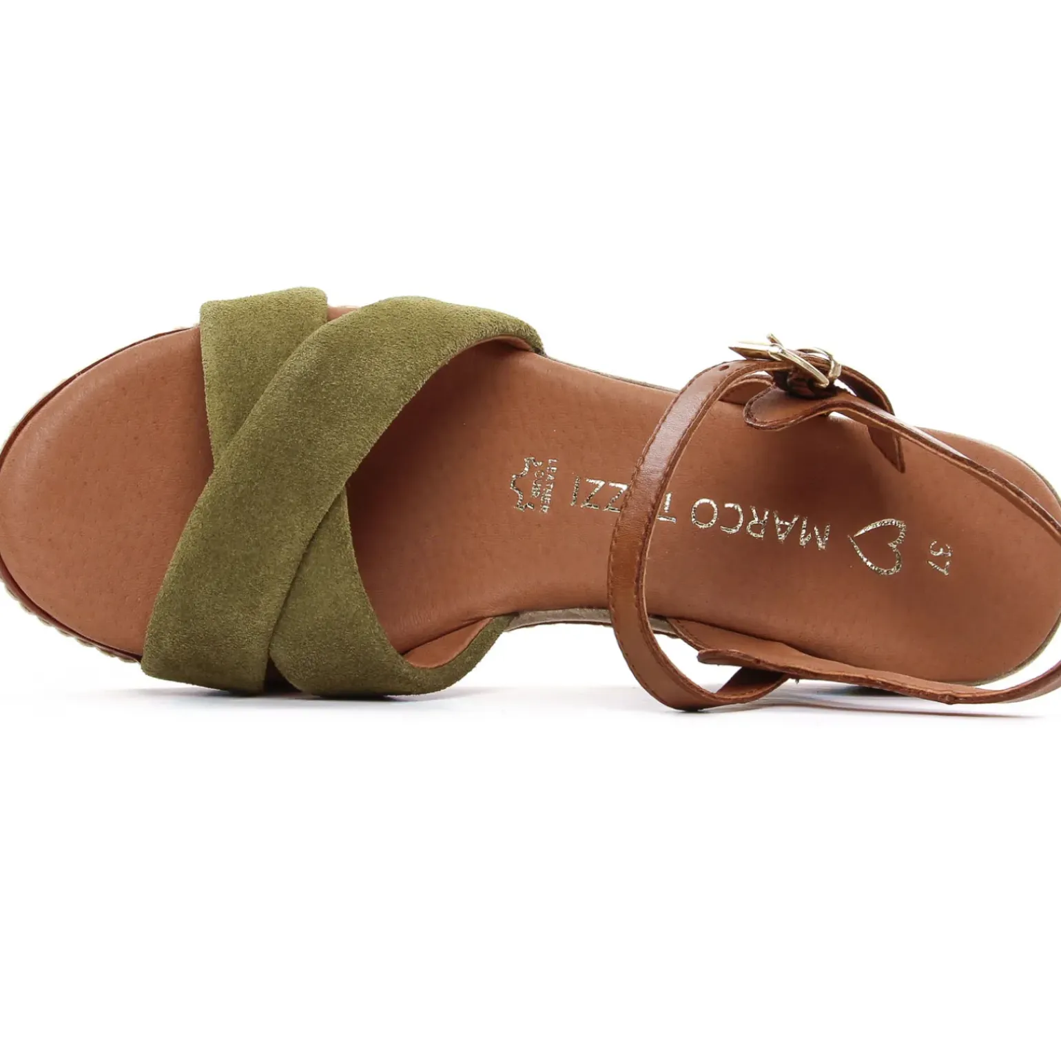 Sandales Compensées Marco Tozzi 28722 Fern Green Comb