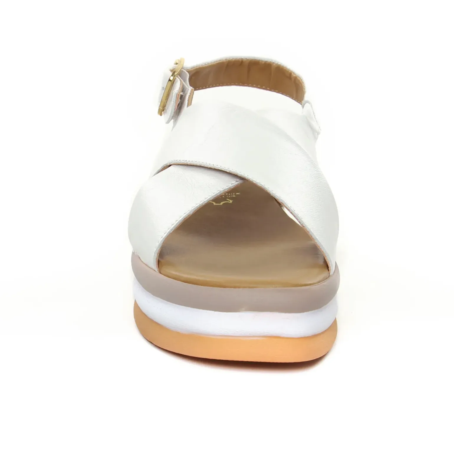 Sandales Compensées Marco Tozzi 28354 White Nappa