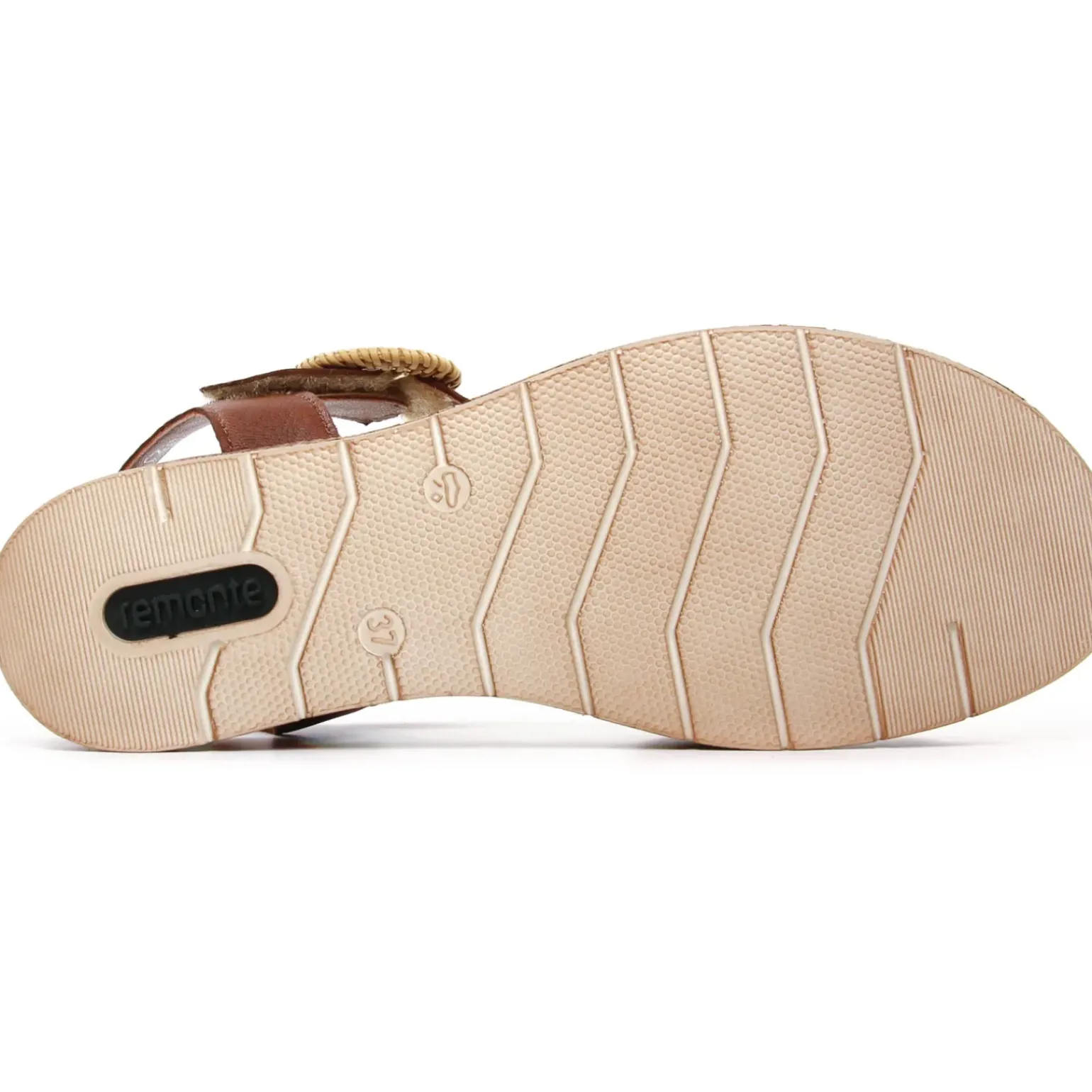 Sandales Compensées Remonte D3067-24 Muschel Muskat
