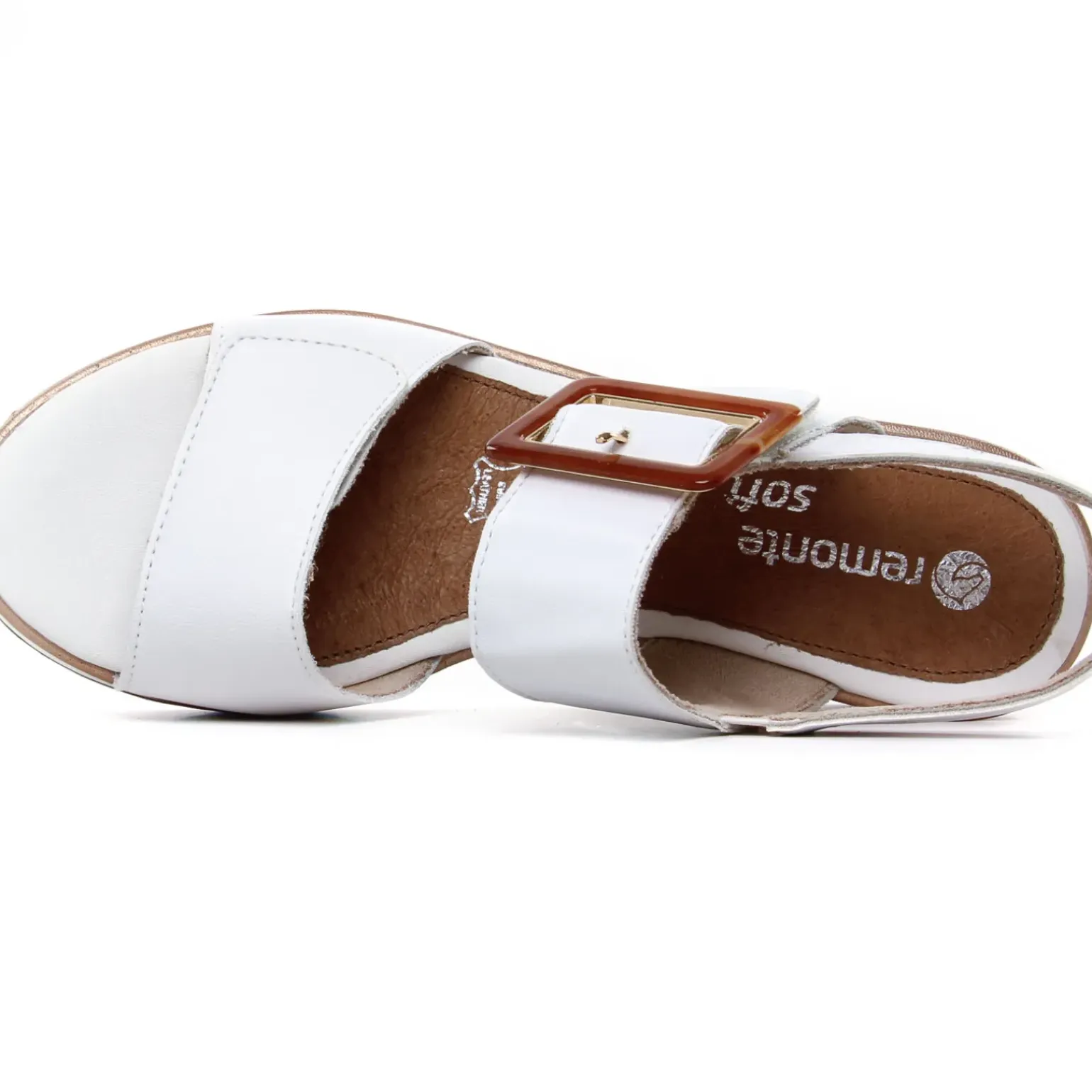 Sandales Compensées Remonte D1P50-80 Weiss Weiss
