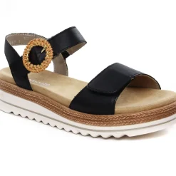Sandales Compensées Remonte D0Q52-00 Noir