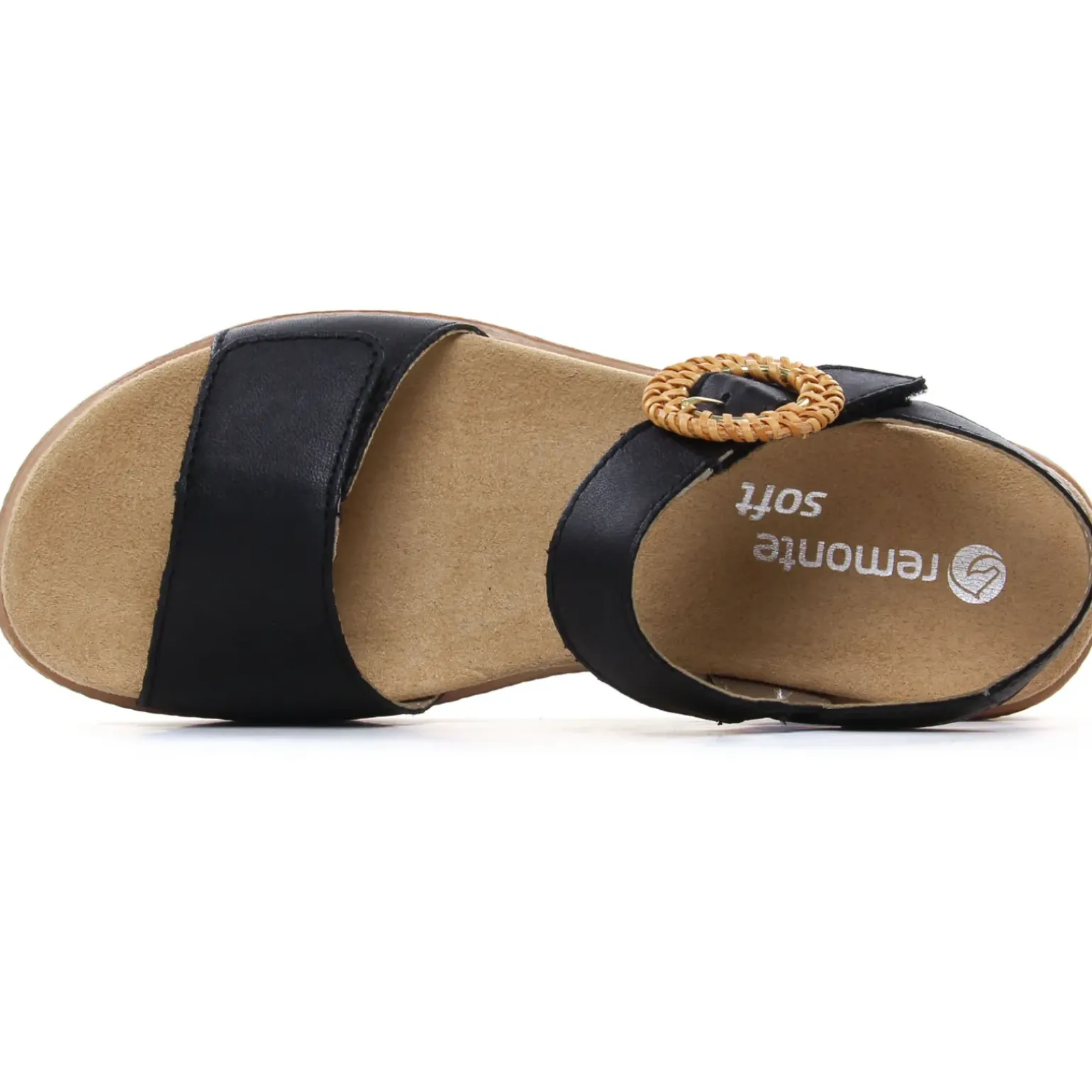 Sandales Compensées Remonte D0Q52-00 Noir