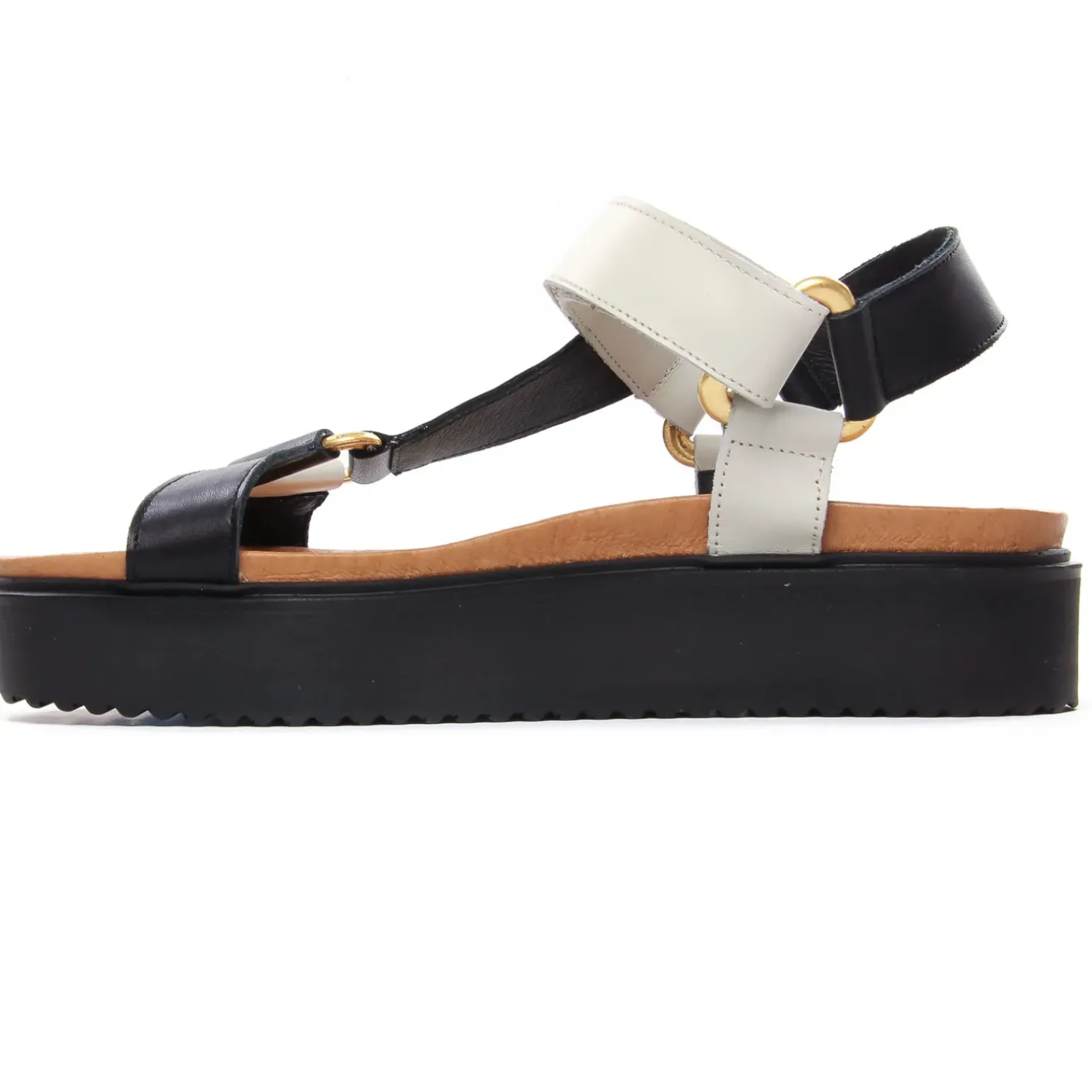 Sandales Compensées Scarlatine Co44948Ea Lat Noir Nut
