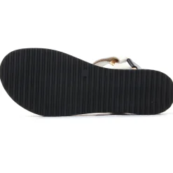 Sandales Compensées Scarlatine Co44948Ea Lat Noir Nut