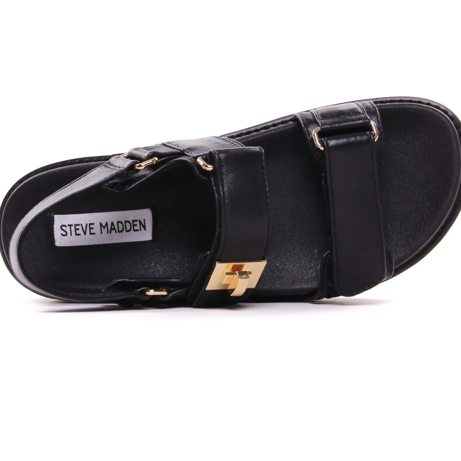 Sandales Compensées Steve Madden Bigmona Black