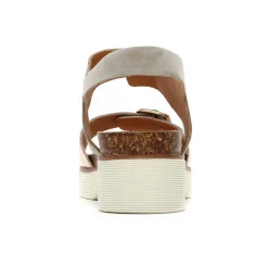 Sandales Fugitive Midor Velour Ciment