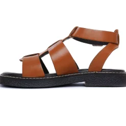 Sandales Kickers Lila Camel
