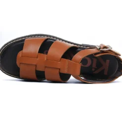 Sandales Kickers Lila Camel