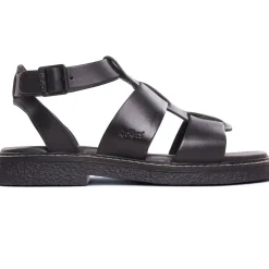 Sandales Kickers Lila Noir