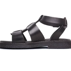 Sandales Kickers Lila Noir