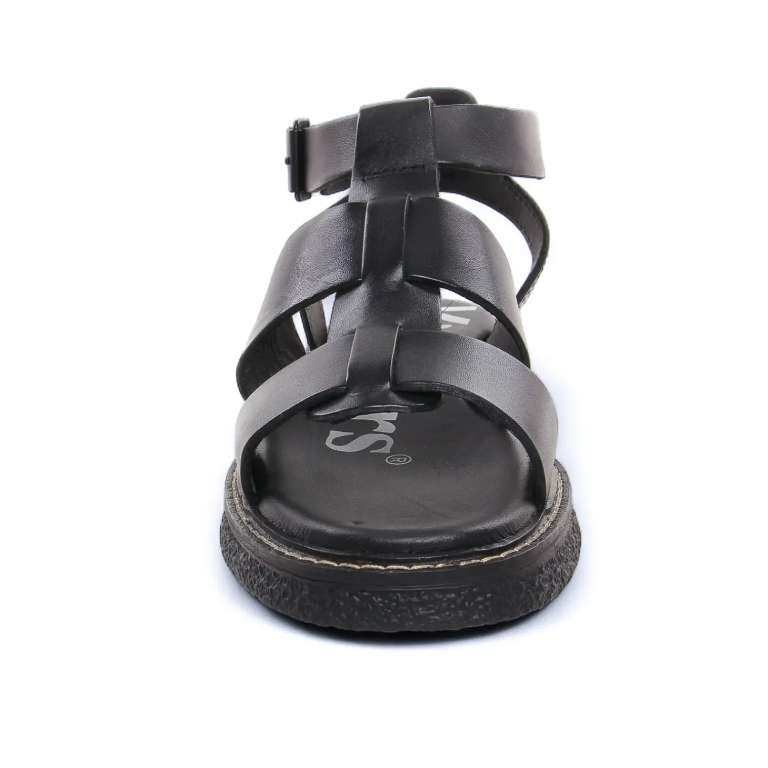 Sandales Kickers Lila Noir