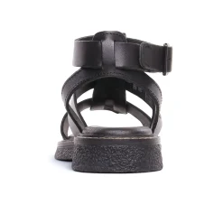 Sandales Kickers Lila Noir