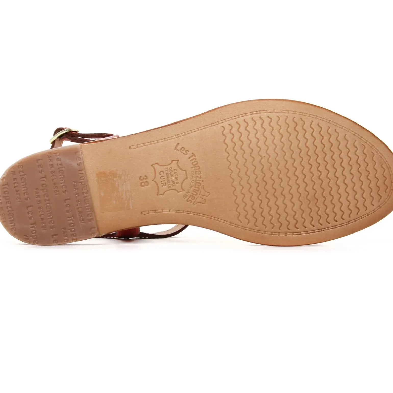 Sandales Les Tropeziennes Hamess Brique