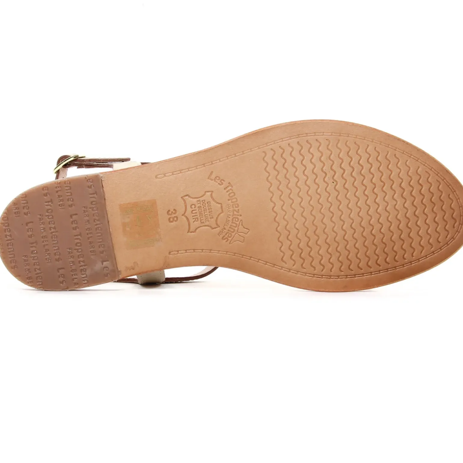 Sandales Les Tropeziennes Hamess Creme