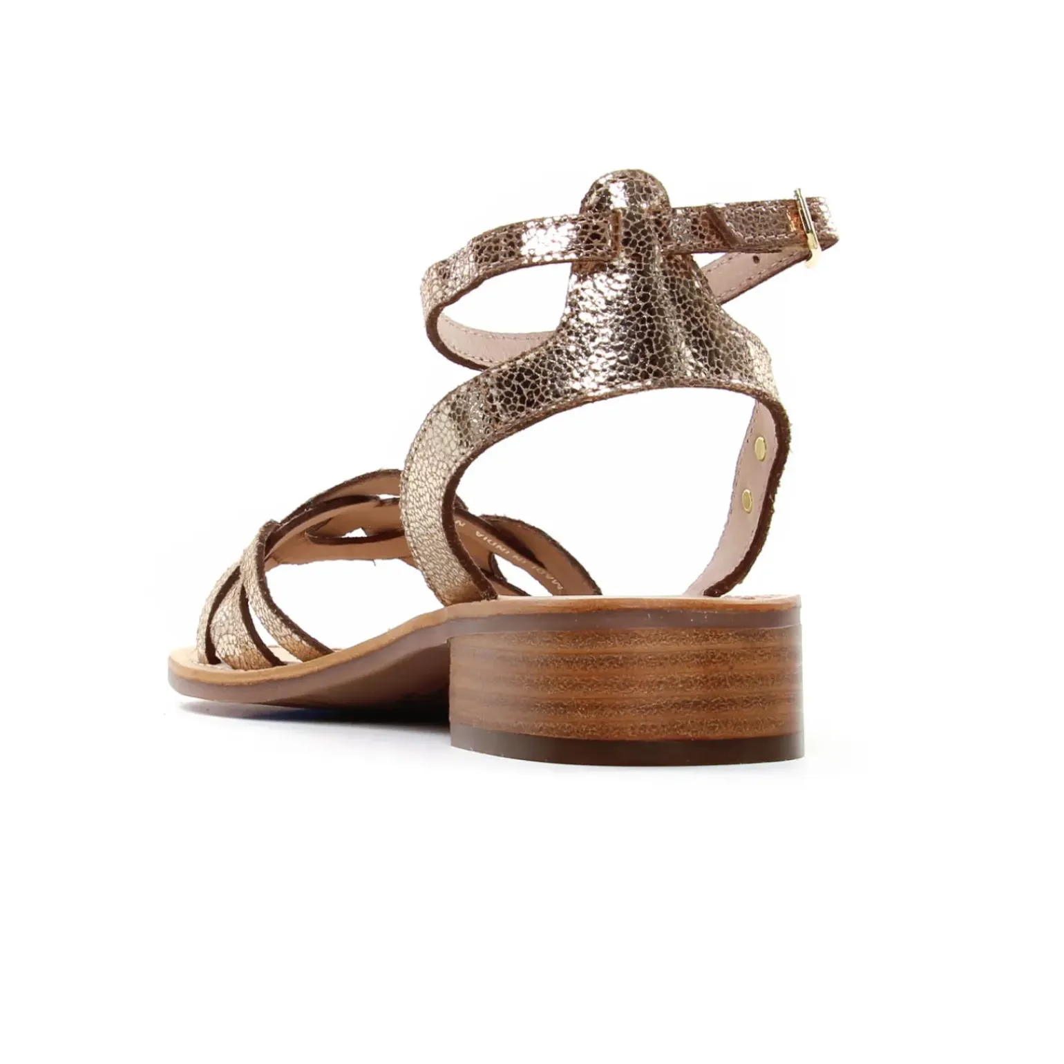 Sandales Les Tropeziennes Hireen Or Craquele