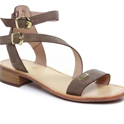 Sandales Les Tropeziennes Hocney Taupe