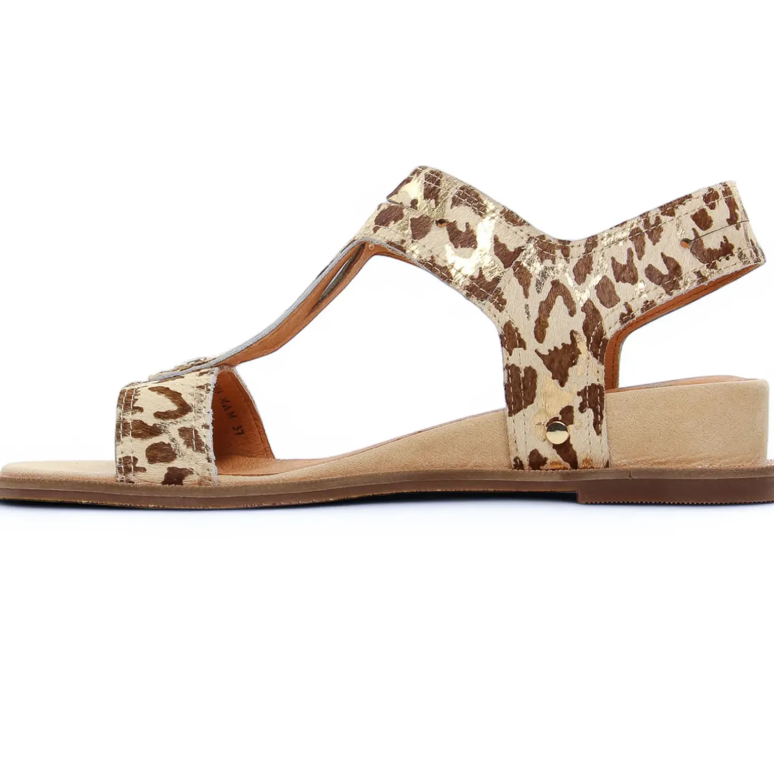 Sandales Mamzelle Oisin Leo Beige Or