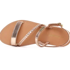Sandales Plates Les Tropeziennes Batresse Or