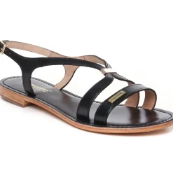 Sandales Plates Les Tropeziennes Hamoon Noir