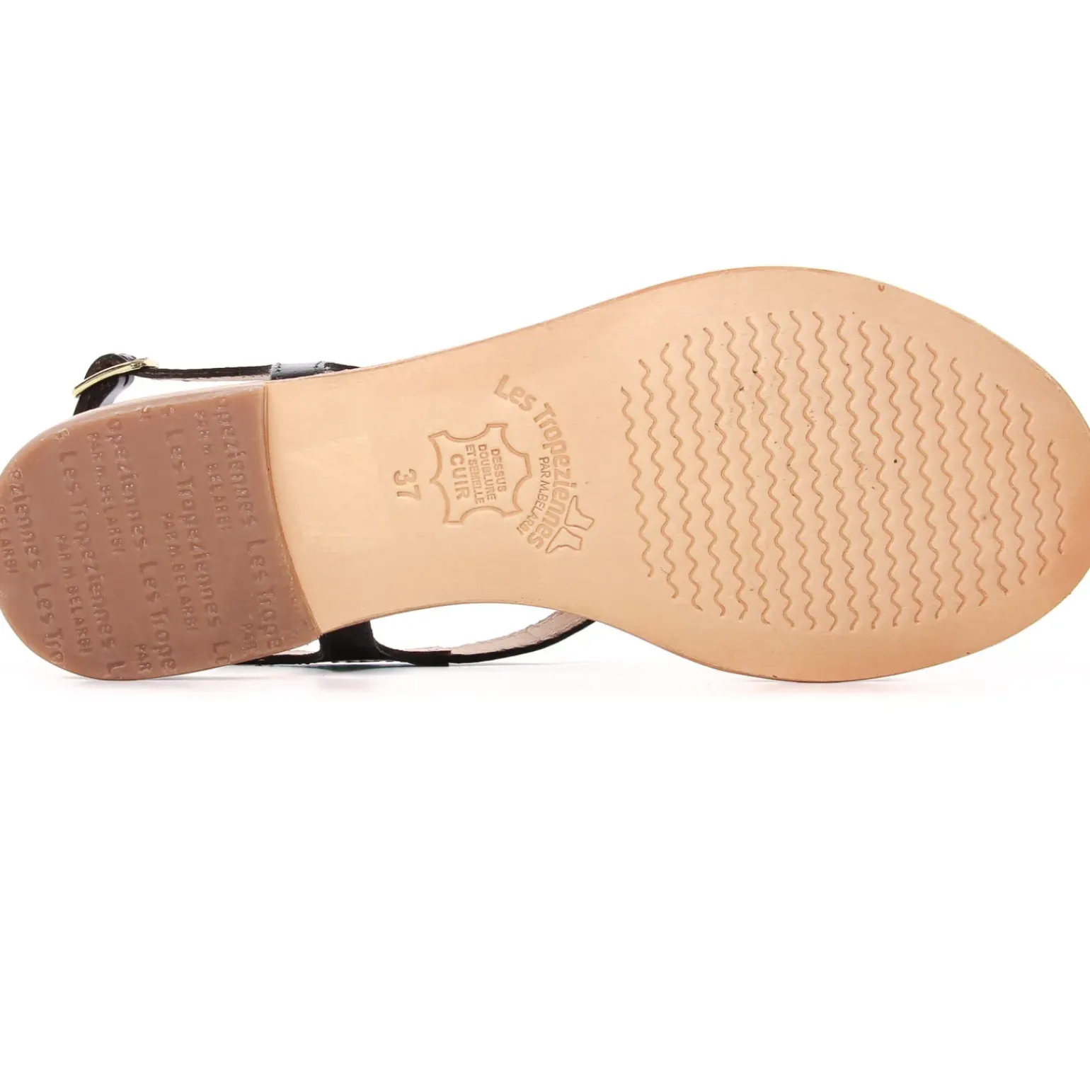 Sandales Plates Les Tropeziennes Hamoon Noir