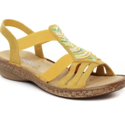 Sandales Rieker 62808-68 Gelb