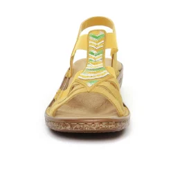 Sandales Rieker 62808-68 Gelb