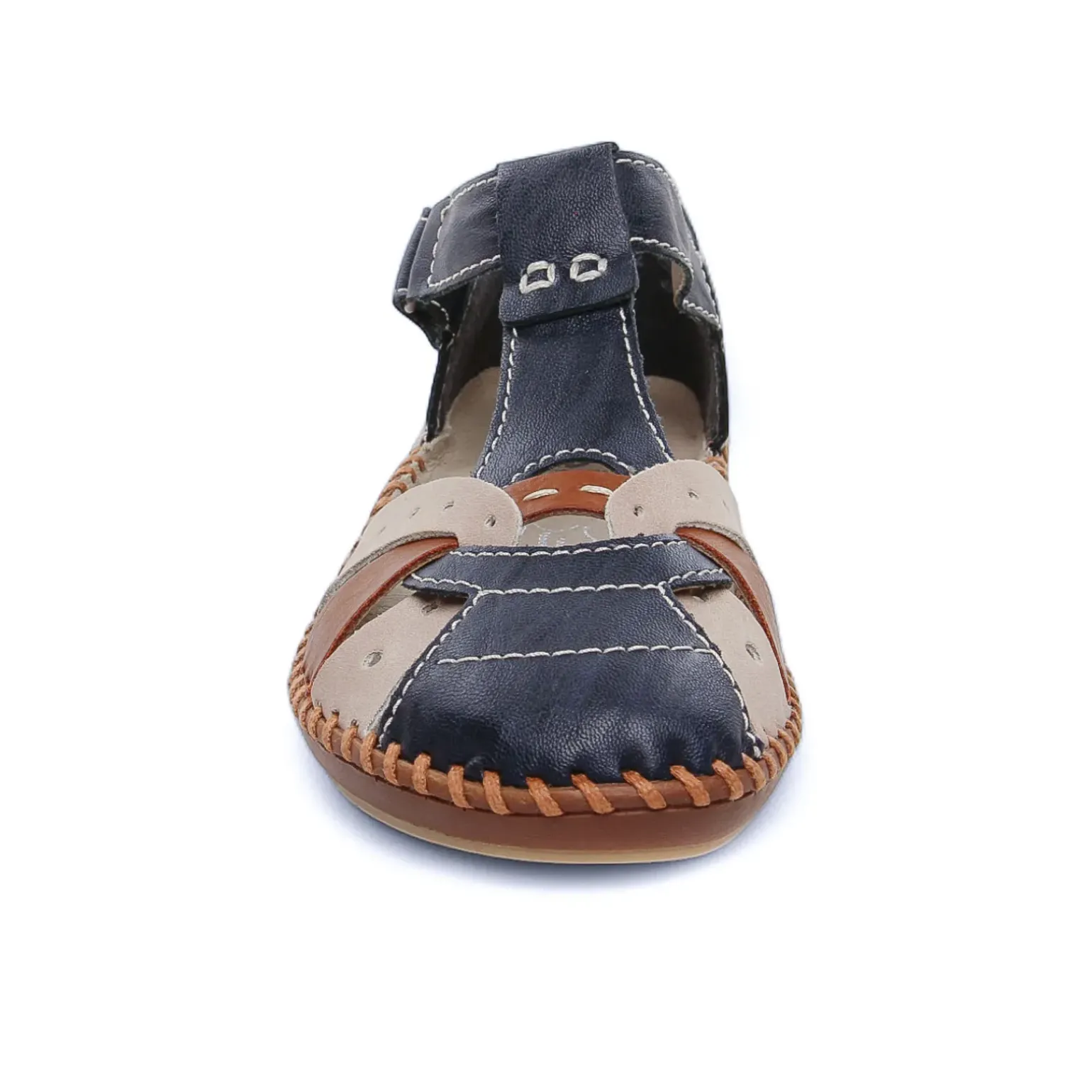 Sandales Rieker M1655-14 Navy Nude
