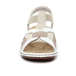 Sandales Rieker 65918-81 Pebble Weiss