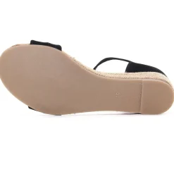 Sandales Scarlatine Co44709 Velours Noir