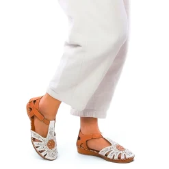 Sandales Scarlatine Ekara Blanc