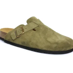Sandales Scholl Olivier Suede Khaki