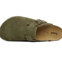 Sandales Scholl Olivier Suede Khaki