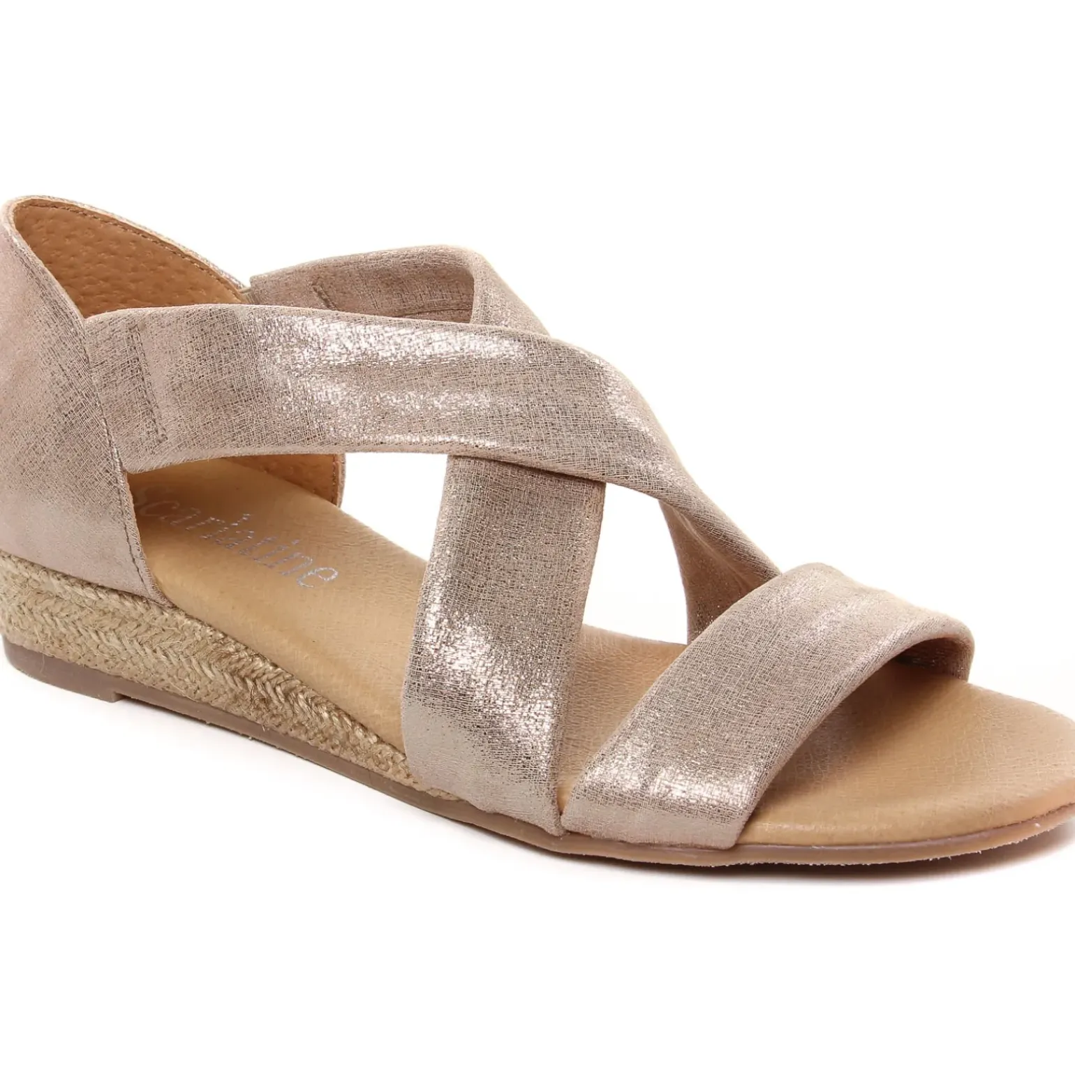 Sandales Semelle Corde Scarlatine Co44281V Bardon