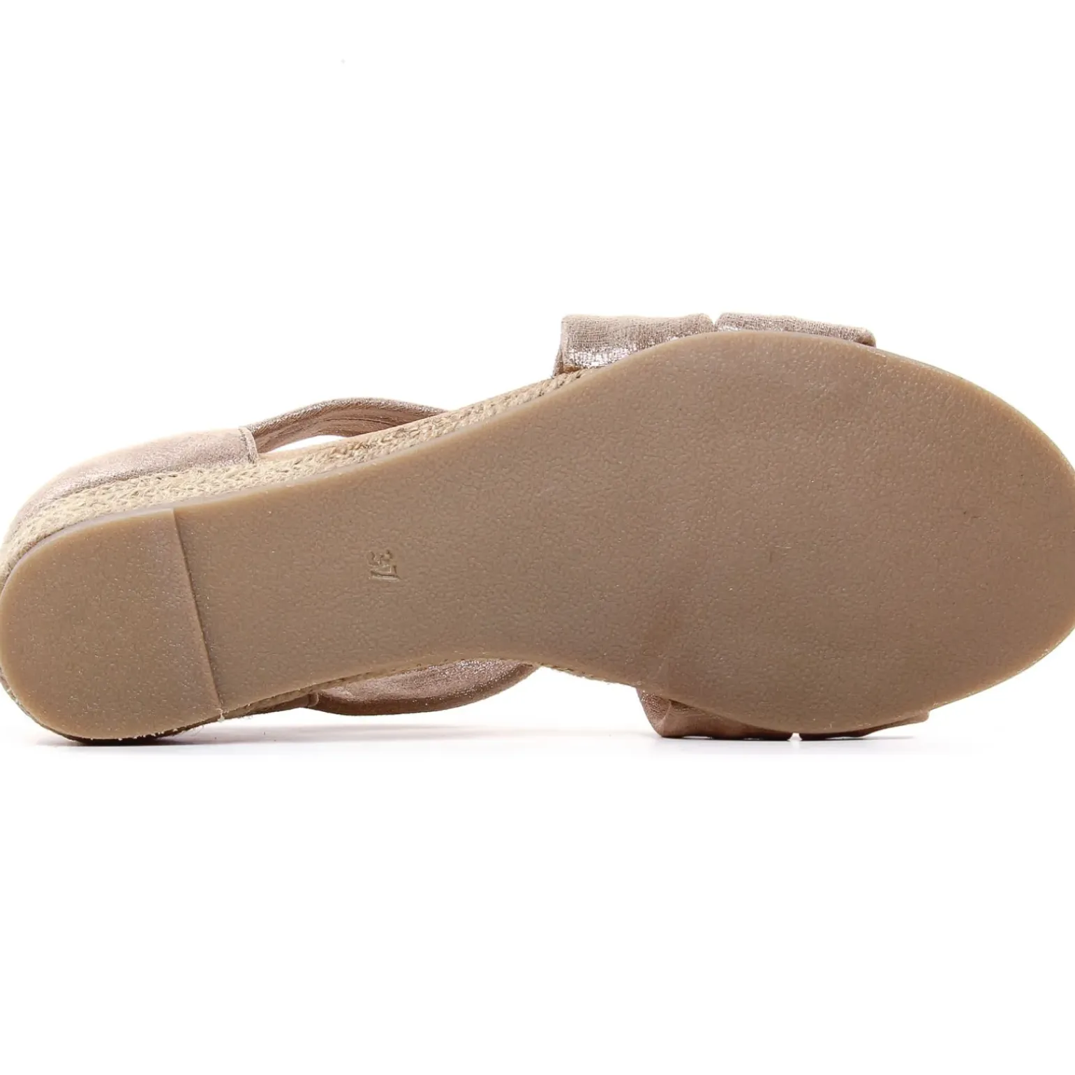 Sandales Semelle Corde Scarlatine Co44281V Bardon