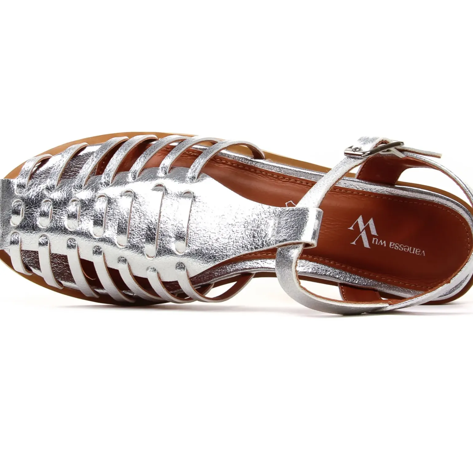 Sandales Vanessa Wu Anne Sd2534 Argent