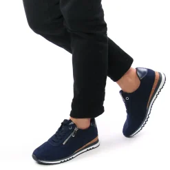 Tennis Et Baskets Mode Marco Tozzi 23781 Navy Comb